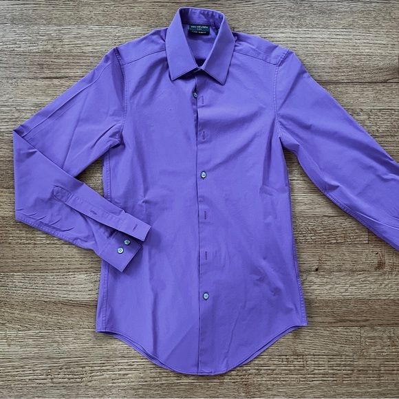 Van Heusen Other - Van Heusen Purple Slim Fit Button Down Shirt